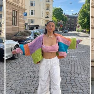 Hope Macaulay Daphne Chunky Knit Cardigan